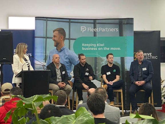FleetPartners EV Showroom in Tauranga